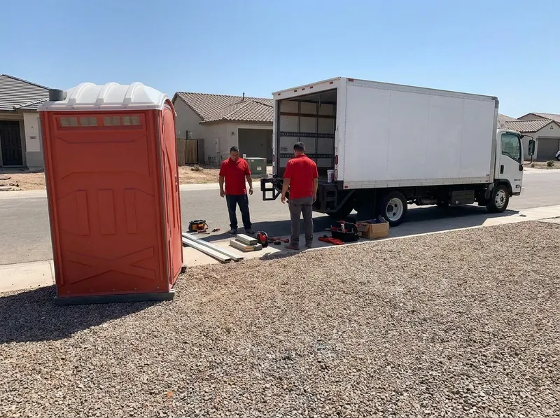 Deluxe Flushable Portable Restrooms in Avondale, AZ